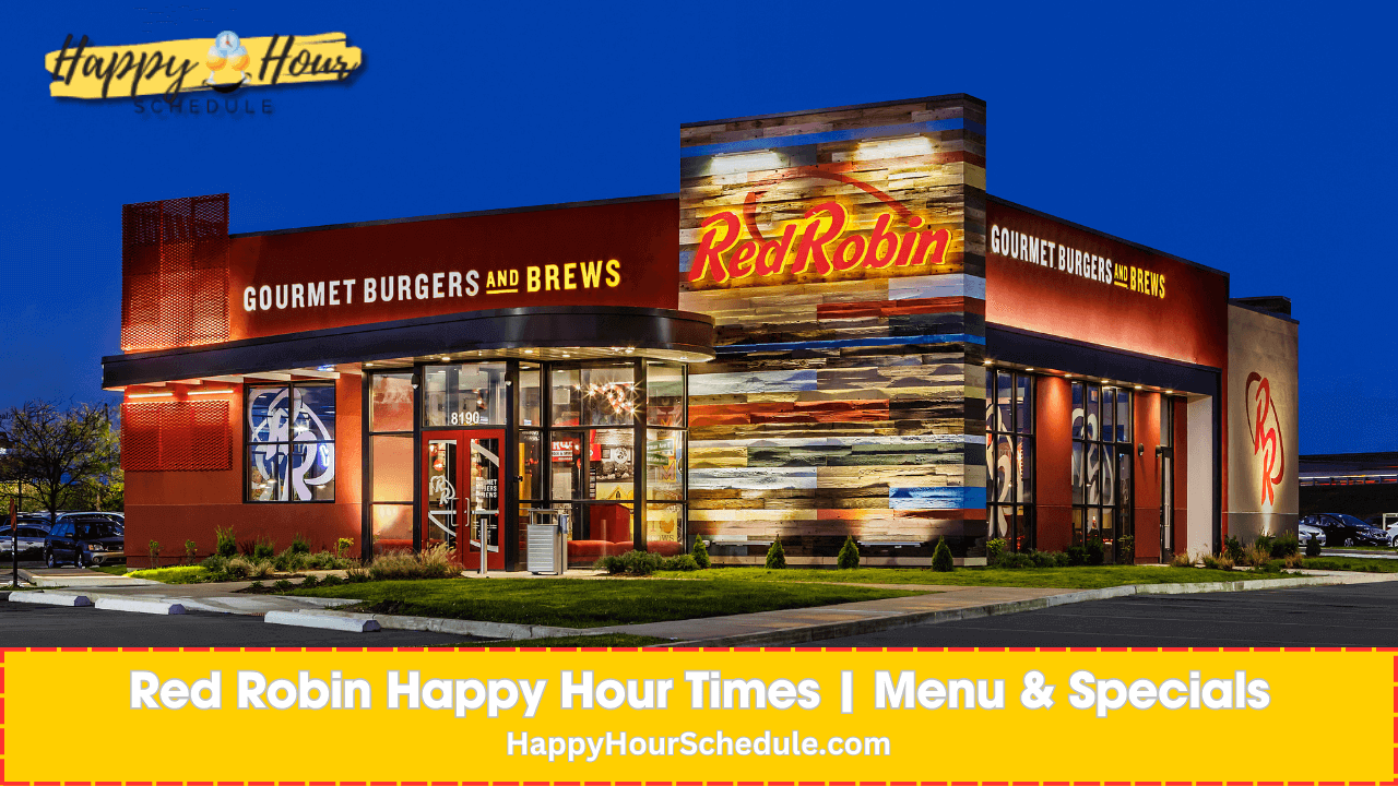 Red robin hours discount