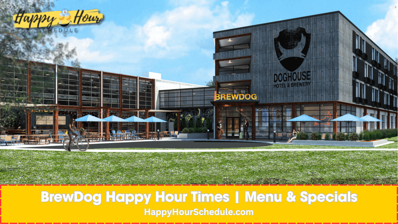 BrewDog Happy Hour menu, drinks and specials