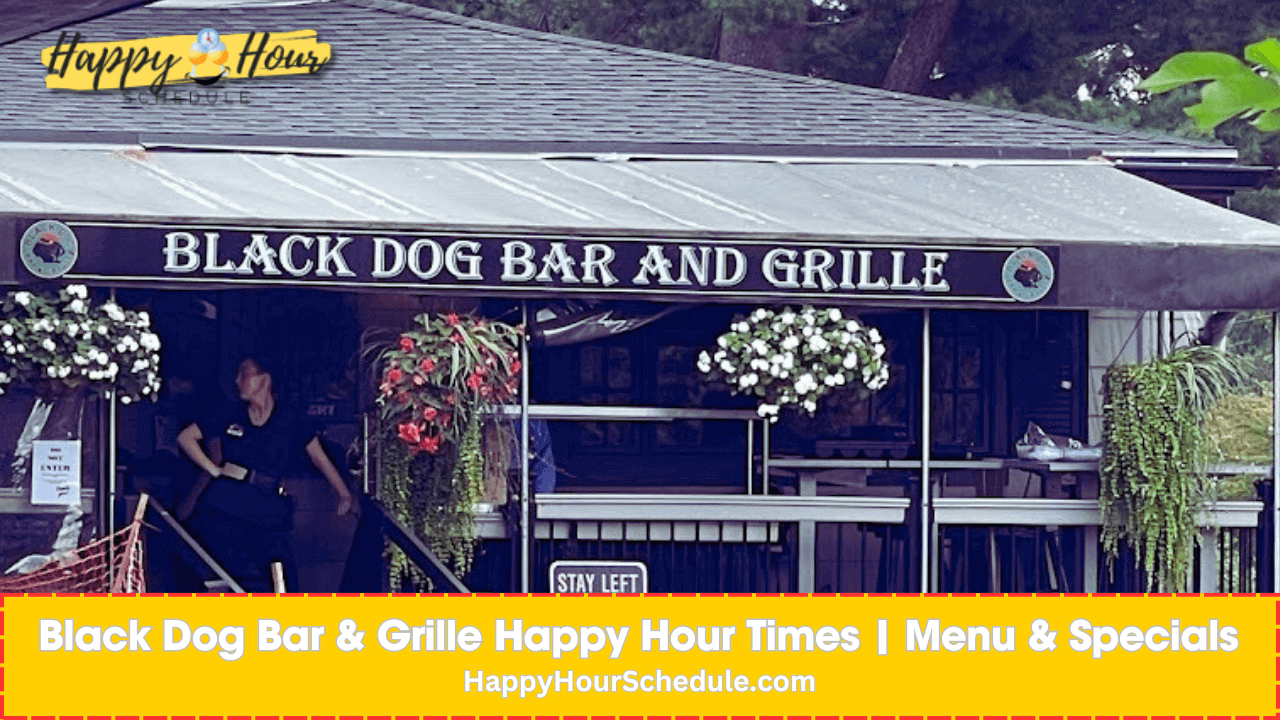 Black Dog Bar Grille Happy Hour